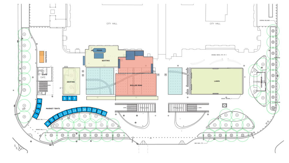 Philadelphia Marketplace Vendor Map